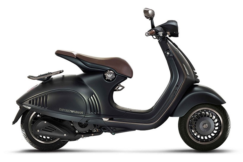 giorgio armani collaborates with piaggio on the vespa 946 emporio armani