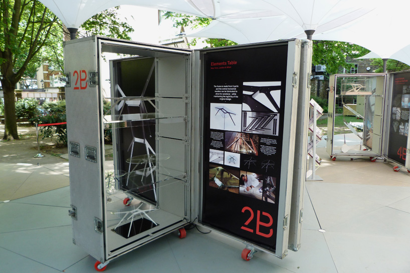 grimshaw architects elements tensilation pavilion clerkenwell design week designboom