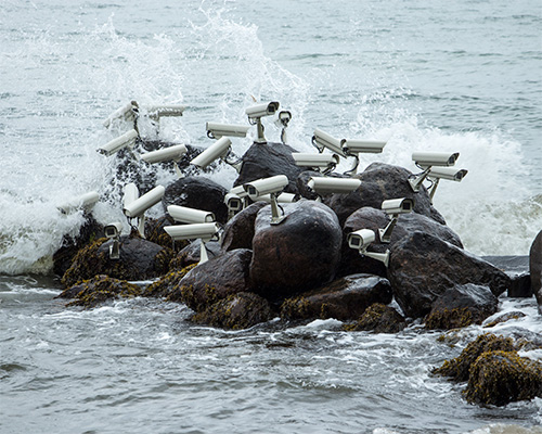 jakub geltner nests security cameras + satellite dishes in nature and architecture