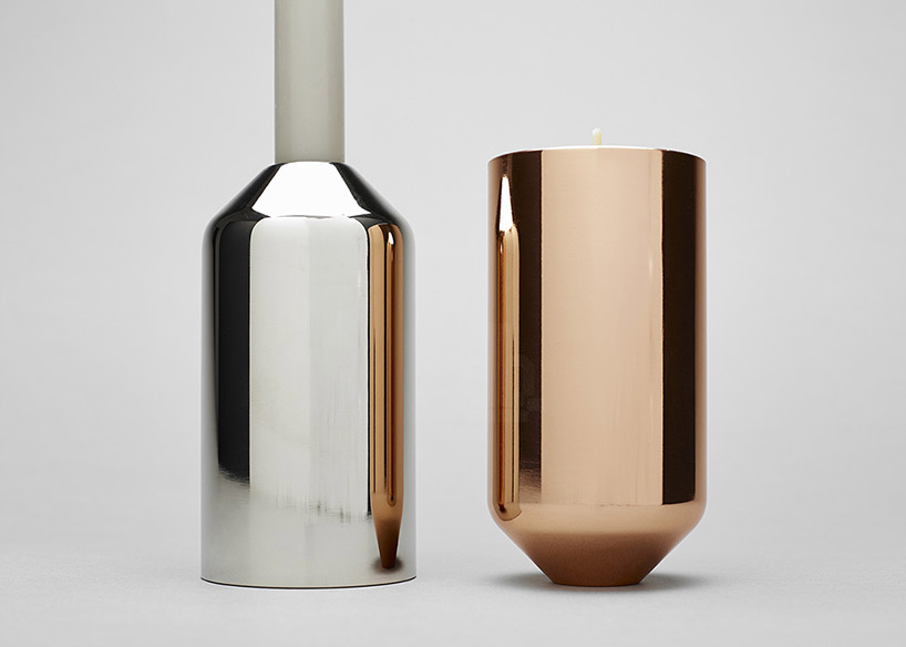 joe doucet janus candleholders designboom