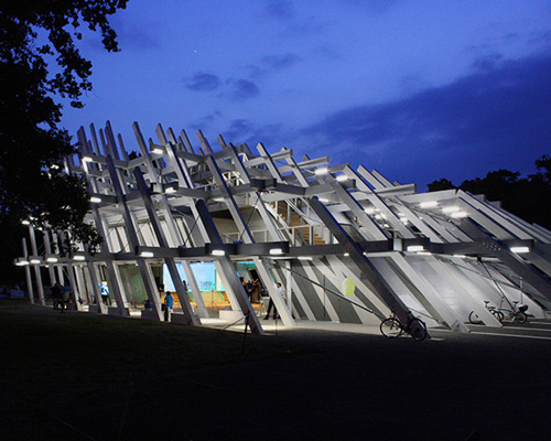 j. mayer h. completes temporary pavilion for the city of karlsruhe
