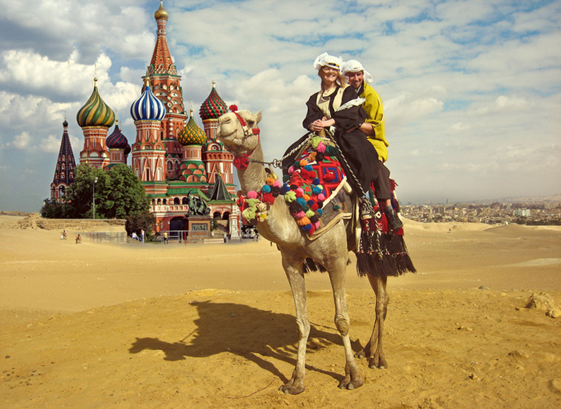 lost landmarks are digitally inserted in the wrong places