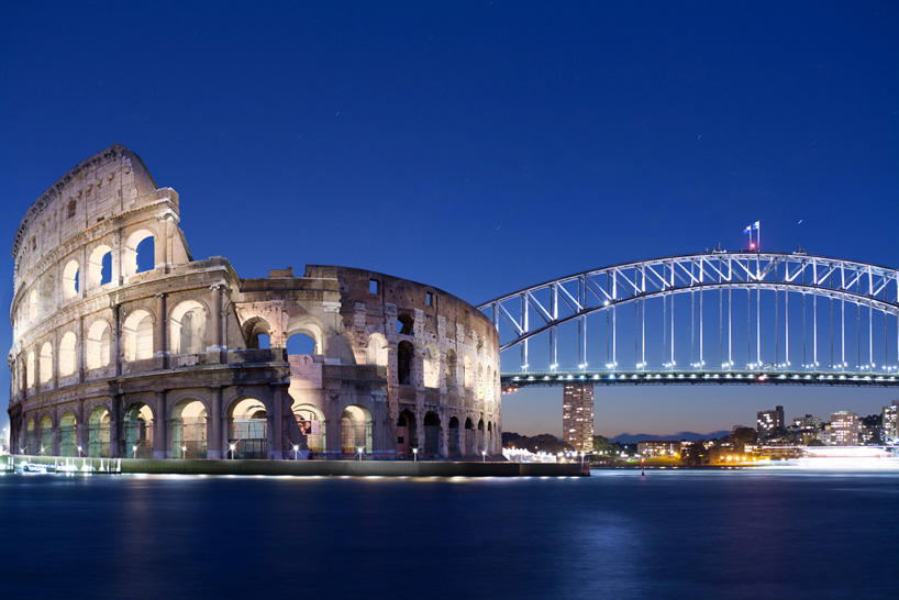 lost landmarks are digitally inserted in wrong locations