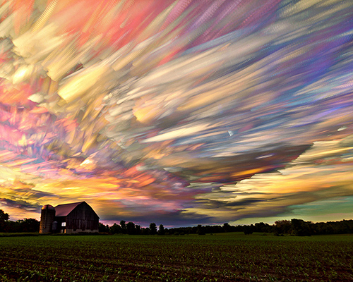 time-stacked photos by matt molloy look like impressionist paintings