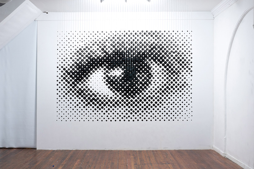 perceptual shift by michael murphy forms 2D image in three-dimensions