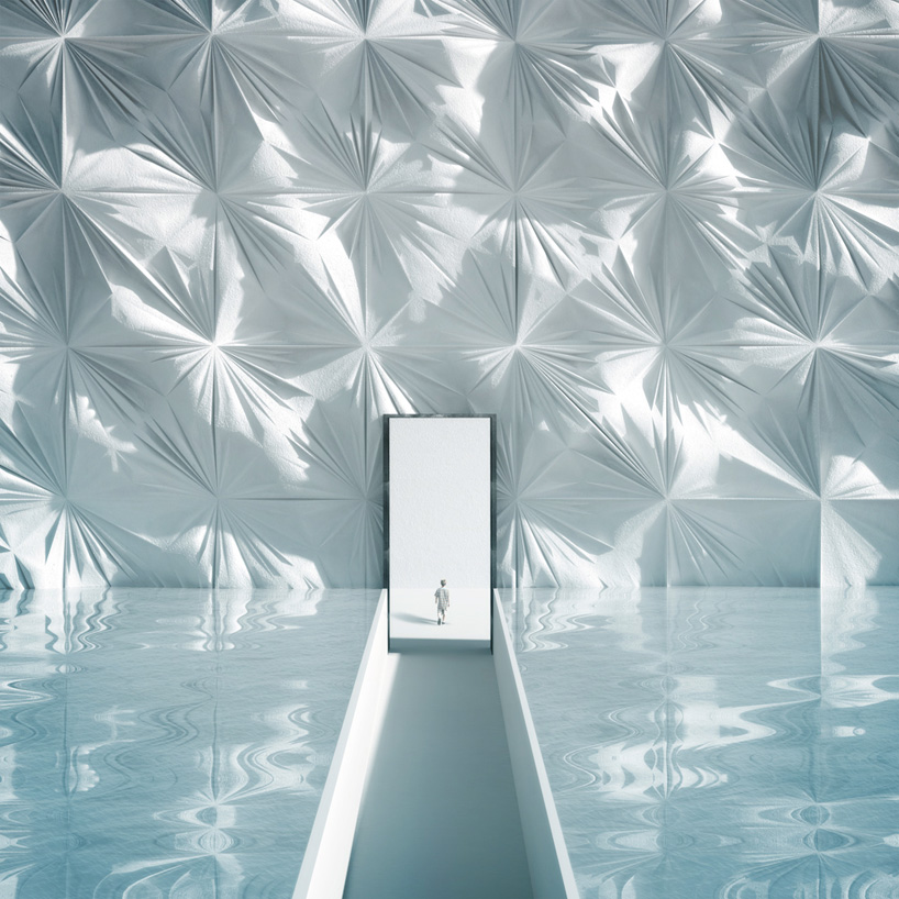 michele durazzi surreal cityscapes juxtapose nature and architecture