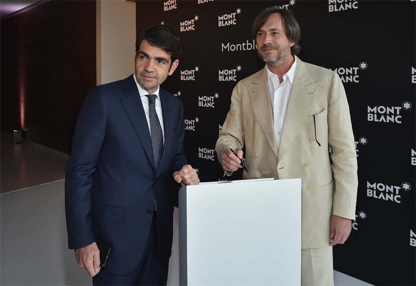 montblanc announces first designer partnership with marc newson