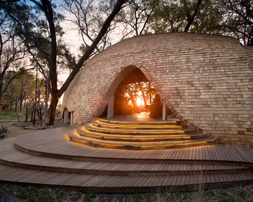 sandibe okavango safari lodge combines eco-design with luxury living in botswana