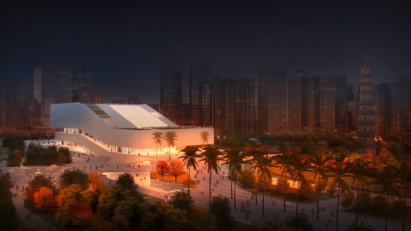 nieto sobejano arquitectos GMP new guangzhou science museum china designboom