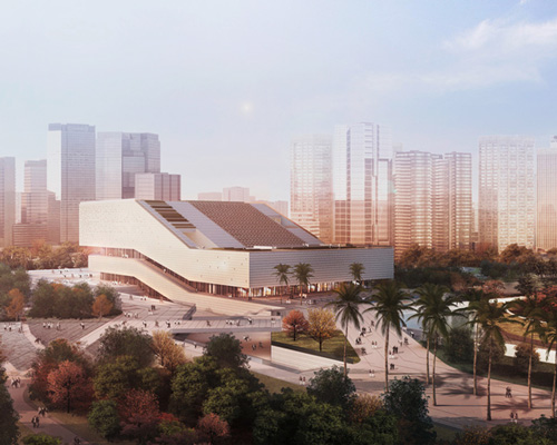 gmp architekten and nieto sobejano chosen for guangzhou museum complex in china