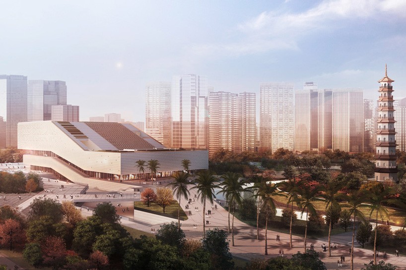 gmp architekten and nieto sobejano chosen for guangzhou museum complex in china