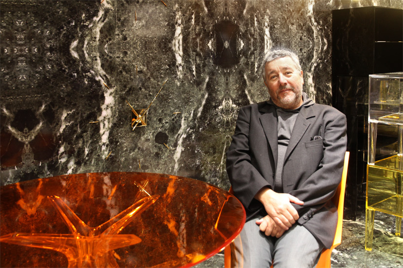 philippe starck on claudio luti's vision for kartell + the luxury of plastic