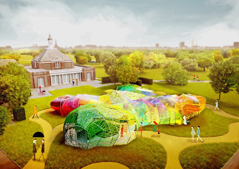 selgascano all serpentine gallery pavilion designboom