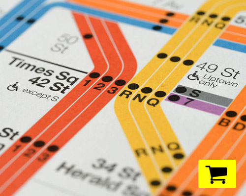 detailed new york subway map by vignelli and associates