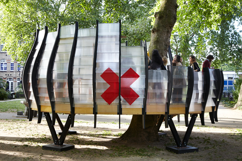 tate harmer treexoffice park hack coworking pop up office london designboom