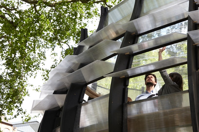 tate harmer treexoffice park hack coworking pop up office london designboom