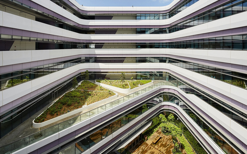 UNStudio completes the first phase of vast university masterplan in singapore