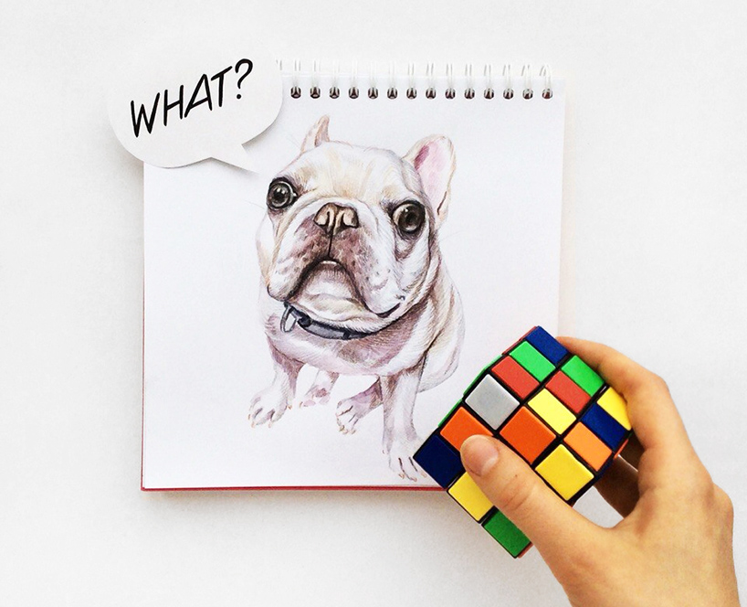 valerie susik interactive dog illustrations