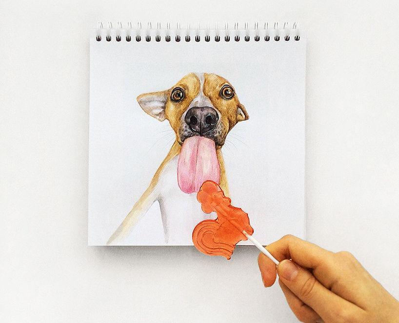 valerie susik interactive dog illustrations