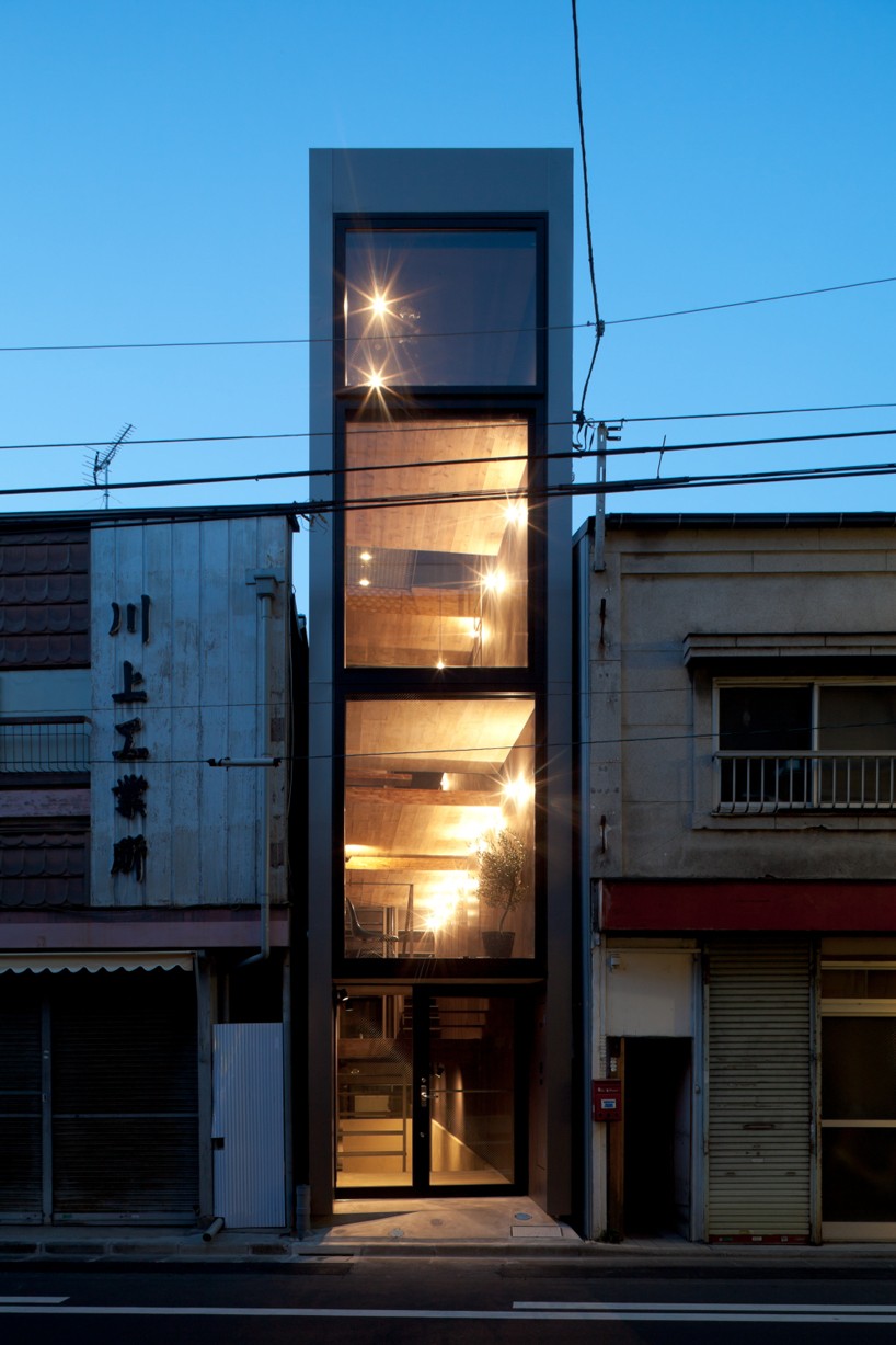 narrow 1.8m house by YUUA architects slotted into tokyo neighborhood