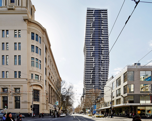 hayball adds mixed-use MY80 residential tower to melbourne's CBD
