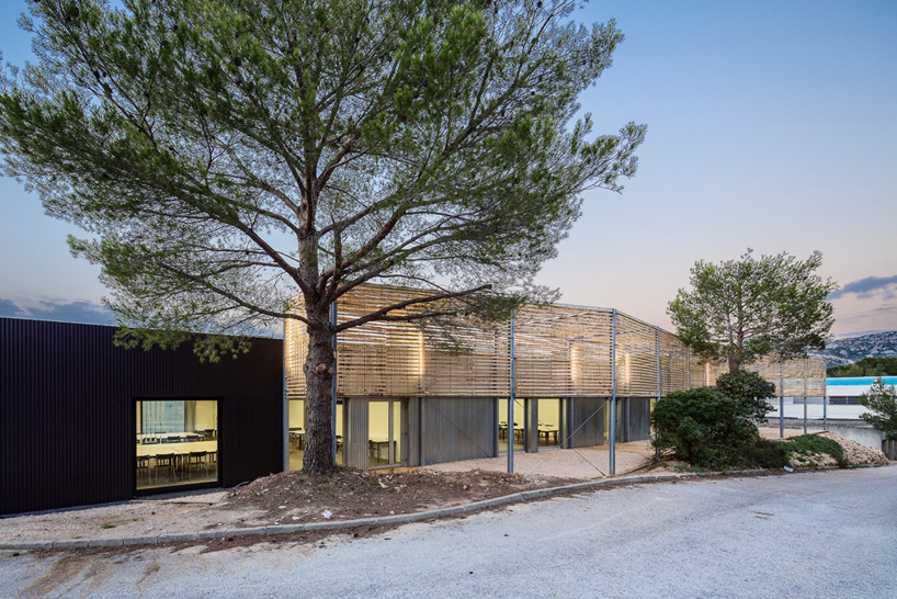 PAN architecture marseille architecture school extension france designboom