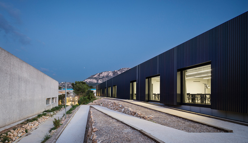 PAN architecture marseille architecture school extension france designboom