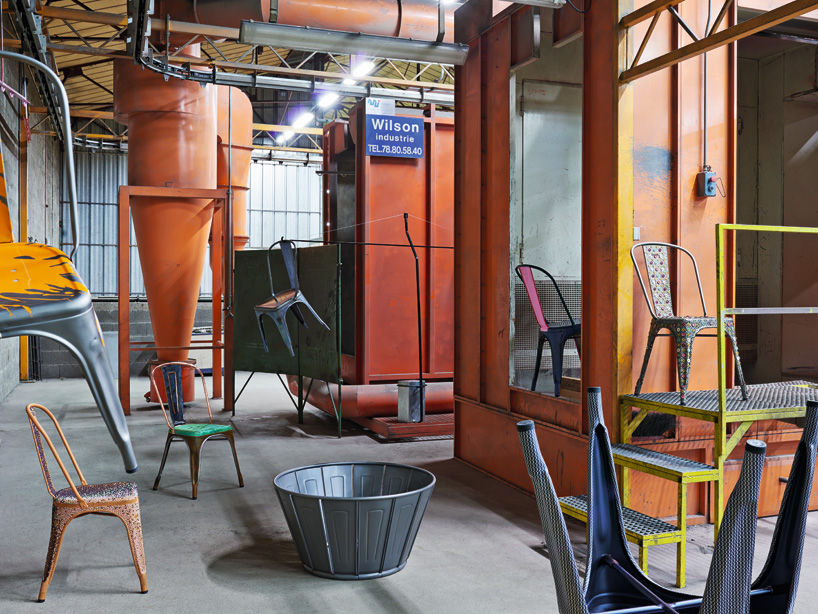 8 acclaimed designers reinterpret xavier pauchard's tolix chair