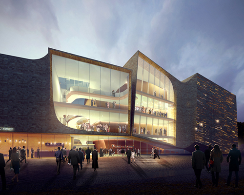 UNStudio wins majority vote with their design of den bosch's new theater