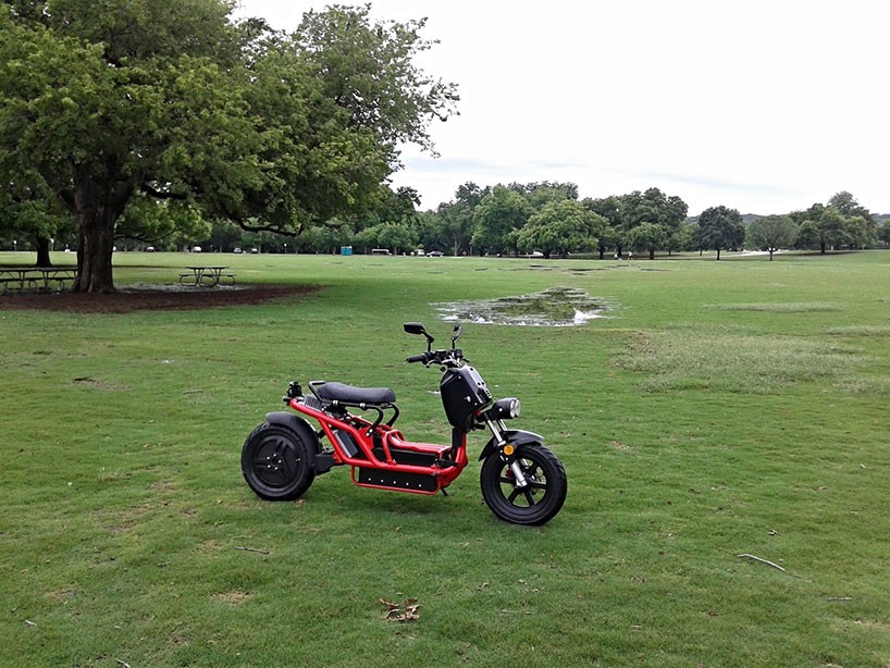 skip through city traffic on the rugged atx 8080 electric scooter