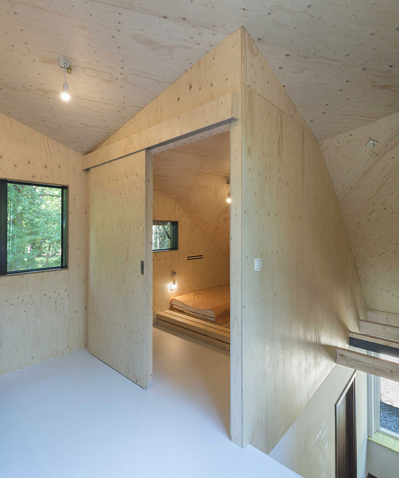 bloot architecture sculptural roof extension designboom