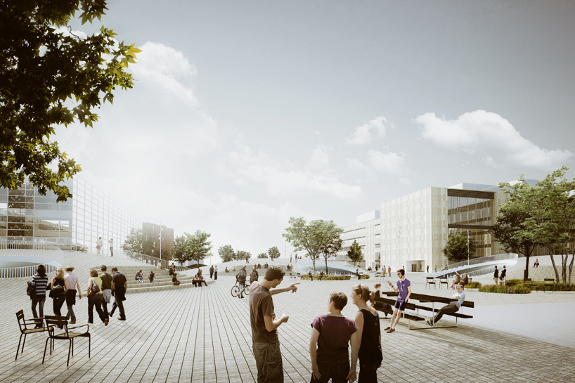 cobe kua university square copenhagen denmark designboom