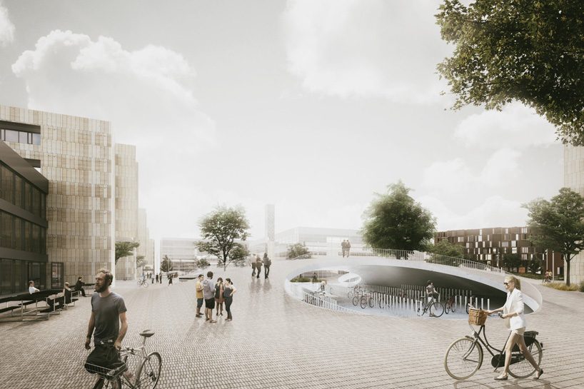 cobe kua university square copenhagen denmark designboom