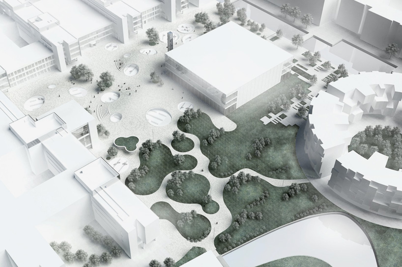 cobe kua university square copenhagen denmark designboom