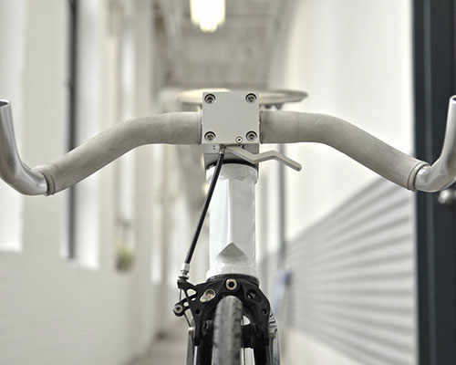 aluminum brake lever blockhead stem by CW&T studio