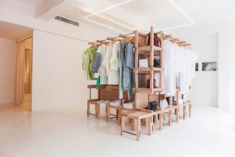 elie metni creates modular centerpiece for starch boutique