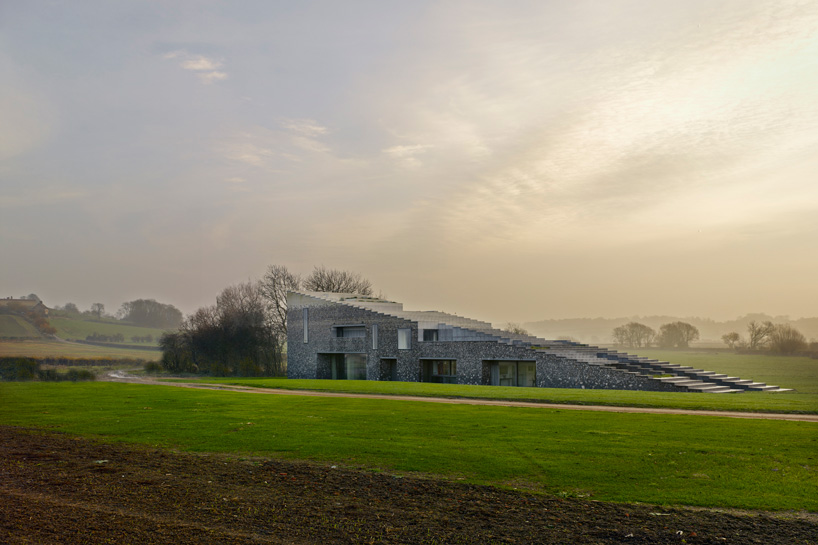 flint house skene catling de la pena scdlp rothschild estate buckinghamshire designboom