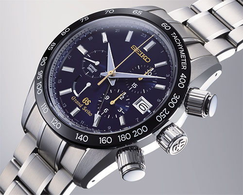 japanese watchmaker honors 55 years of grand seiko with limited edition chronograph