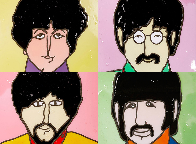 henry hargreaves pays homage to the beatles with jello submarine