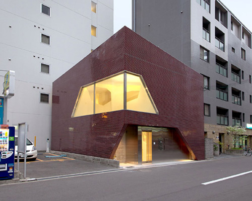 creature-like inui pediatrics clinic by hiraoka architects