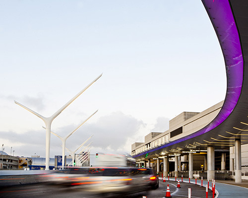 HLB lighting design updates LAX arrivals/departures depot