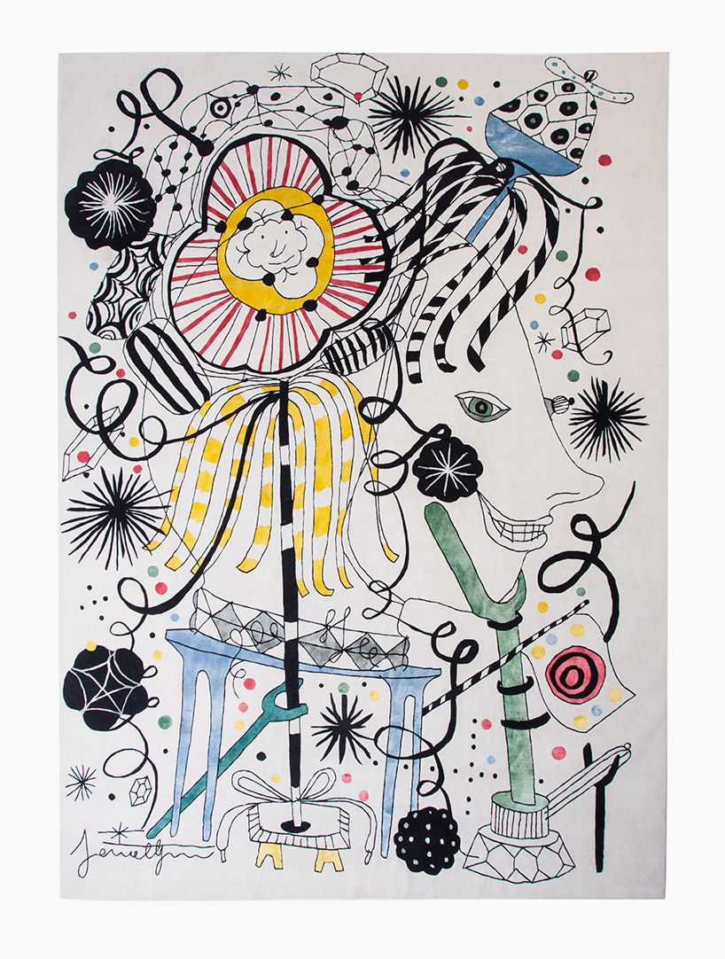 jaime hayon nodus carpets afghan japanese folklore