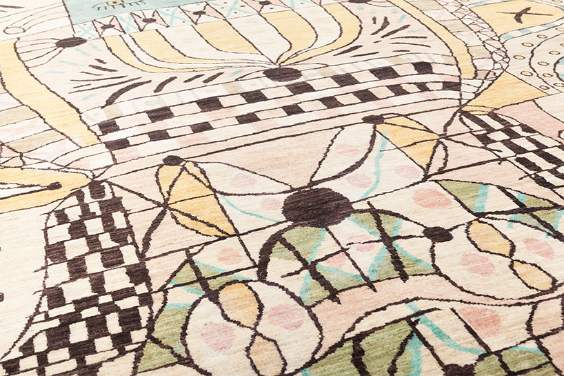 jaime hayon nodus carpets afghan japanese folklore