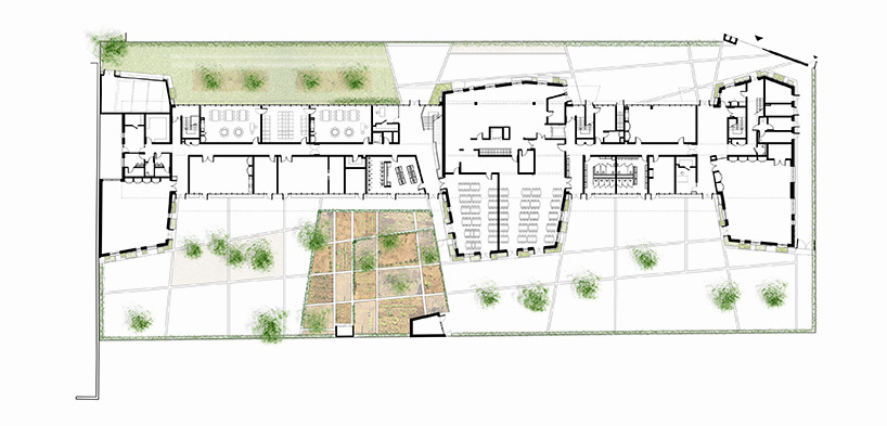 jean-françois schmit eco-friendly nursery primary school paris designboom jean-françois schmit eco-friendly nursery primary school paris designboom