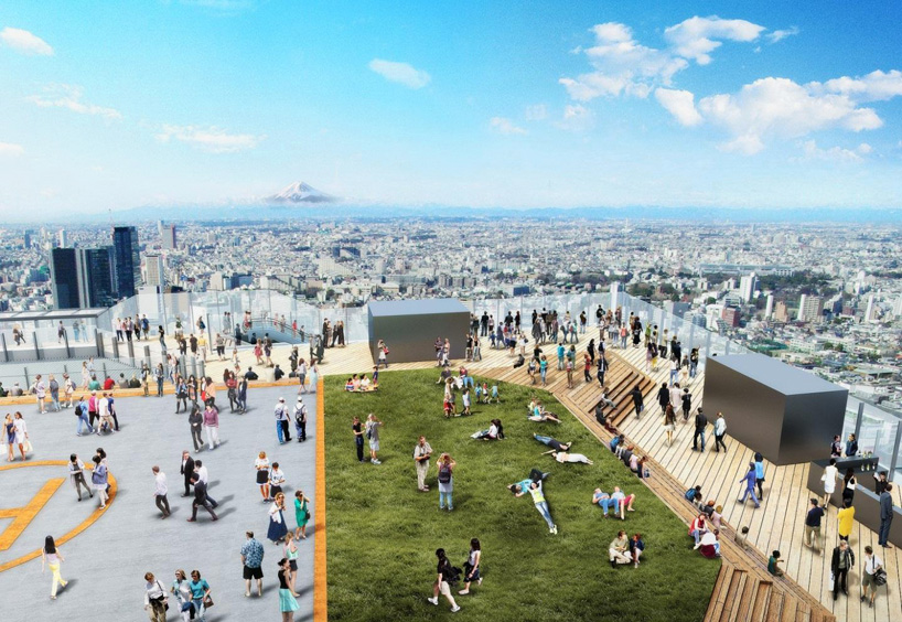 kengo kuma SANAA nikken shibuya skyscraper tokyo corporation japan designboom