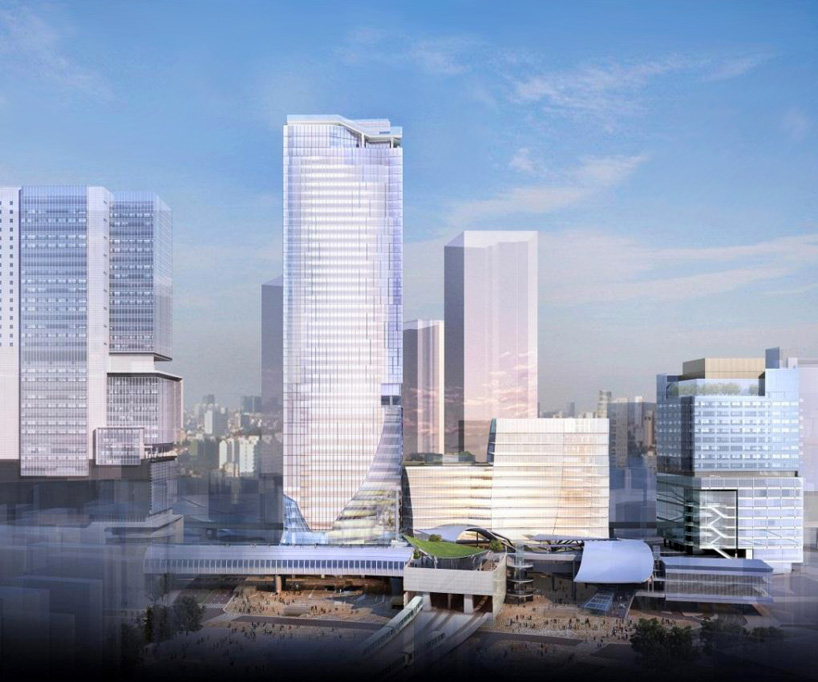 kengo kuma SANAA nikken shibuya skyscraper tokyo corporation japan designboom