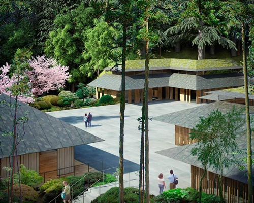 kengo kuma to expand portland japanese garden with scenic cultural village
