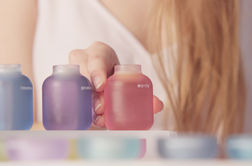 kyugum hwang perfume scent palette designboom