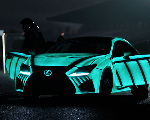 LEXUS develops car that displays driver’s heartbeat while racing