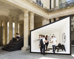 NAS architecture's scape pavilion for festival of lively architecture